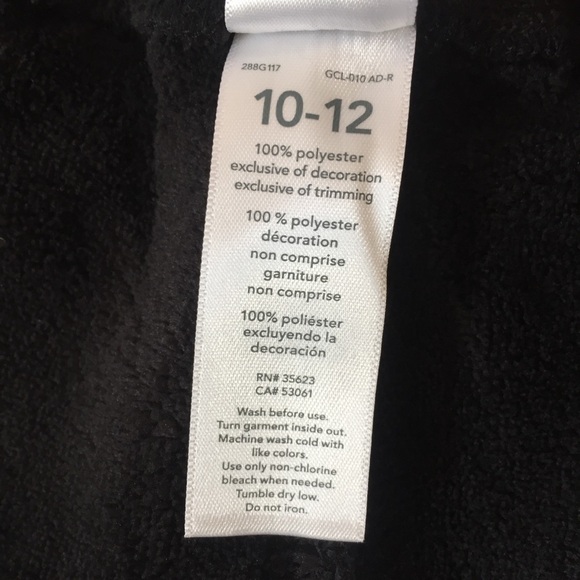 Unisex warm cozy pull-on fuzzy jogger Sz 27x26 - Picture 8 of 8